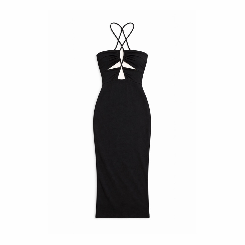 f o r e v e r 2 1 • cutout halter dress